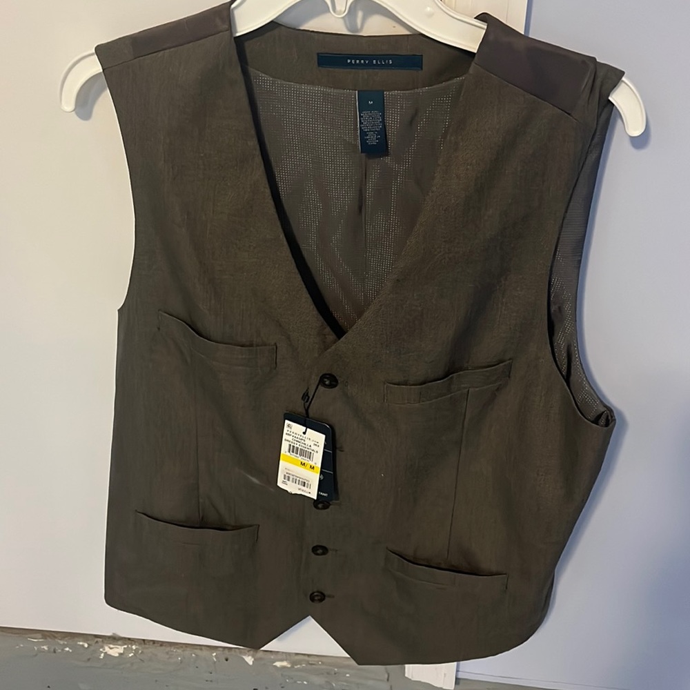Grey suit vest!